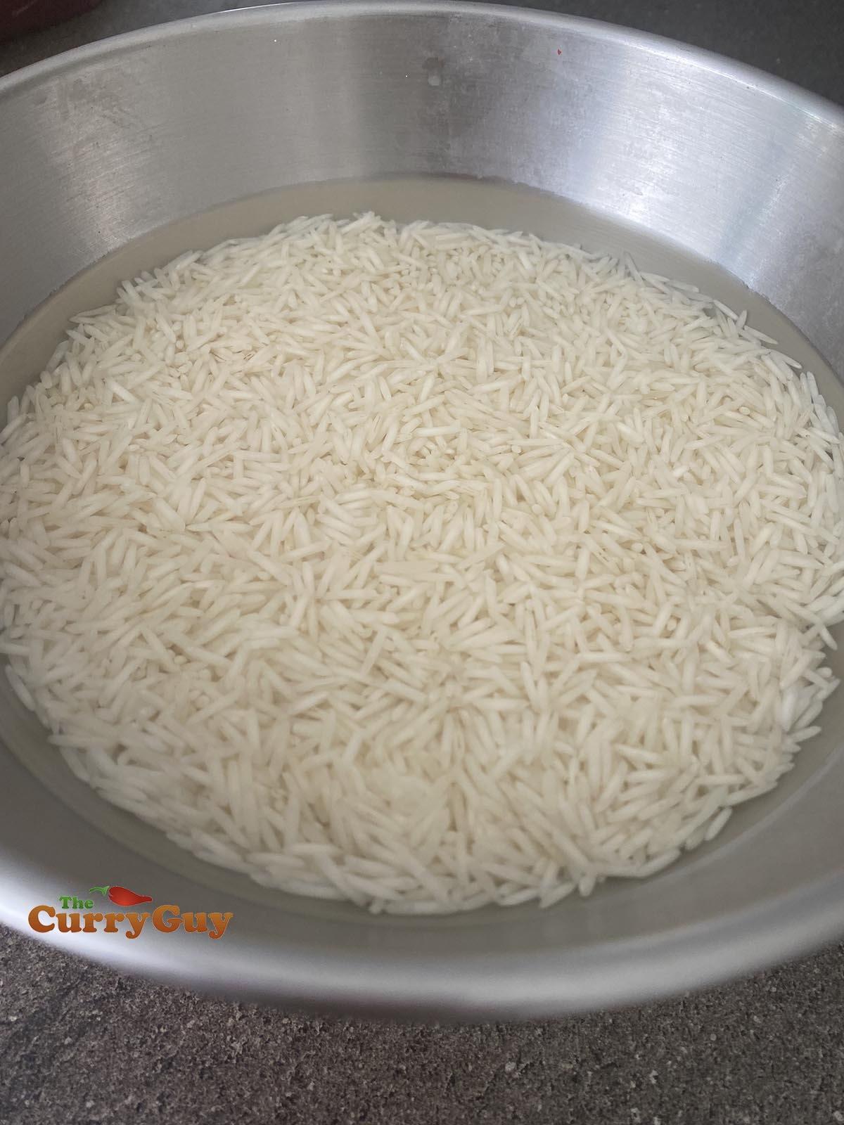 Soaking rice