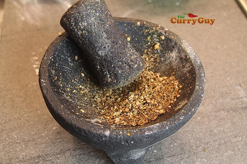 grinding spices