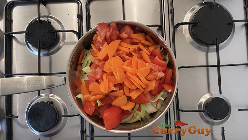 Add the remaining veggies