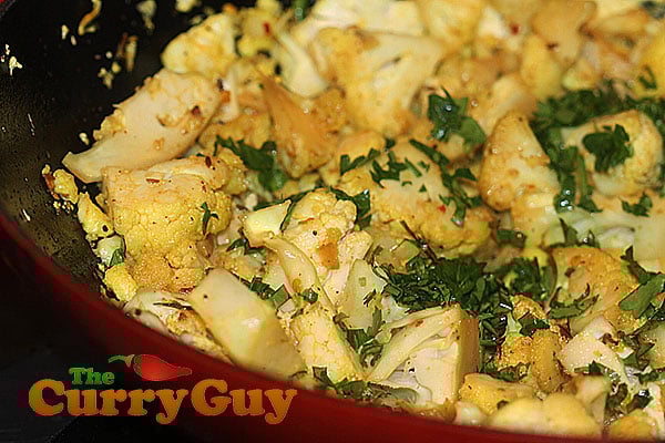 Spicy cauliflower