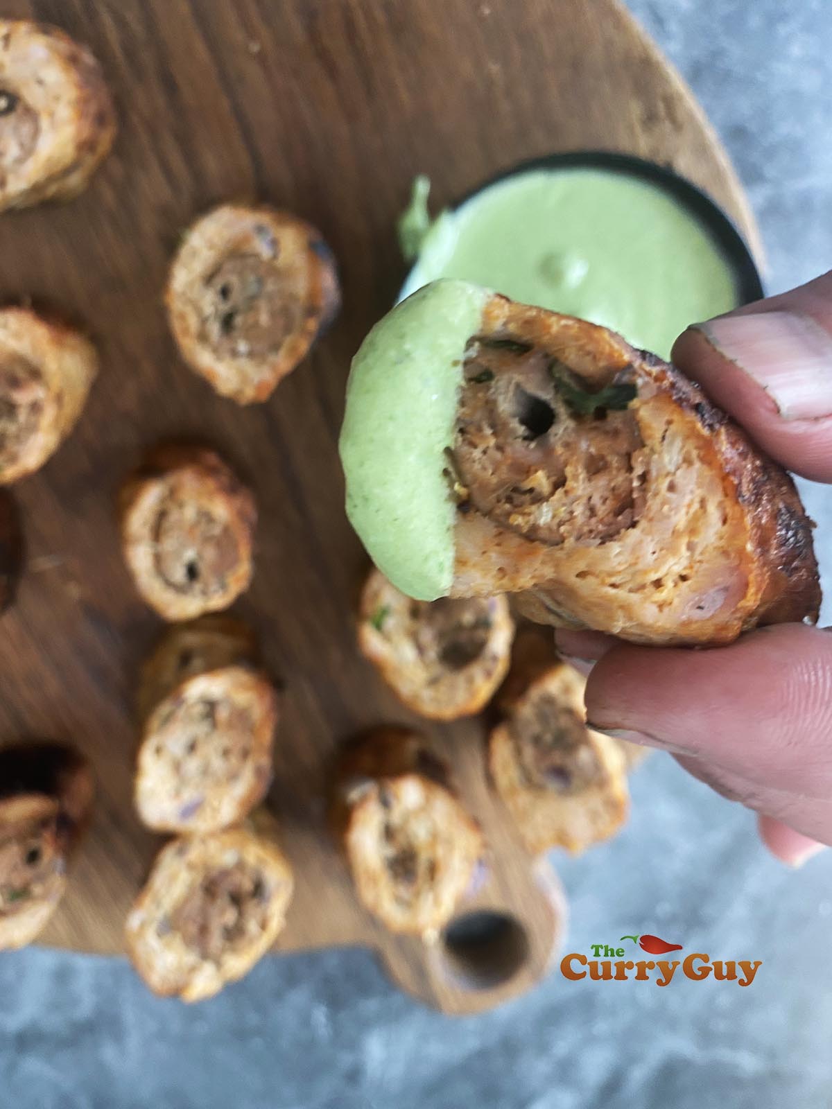 Chicken and lamb kebab