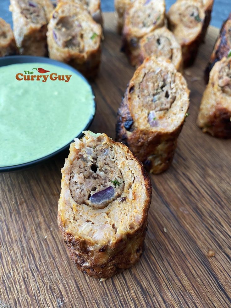 chicken and lamb kebabs