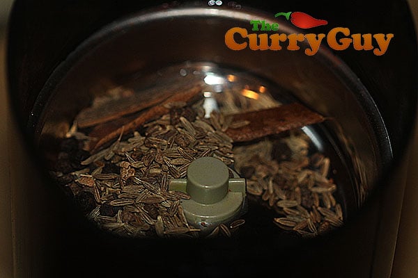 Making Punjabi Halibut Curry