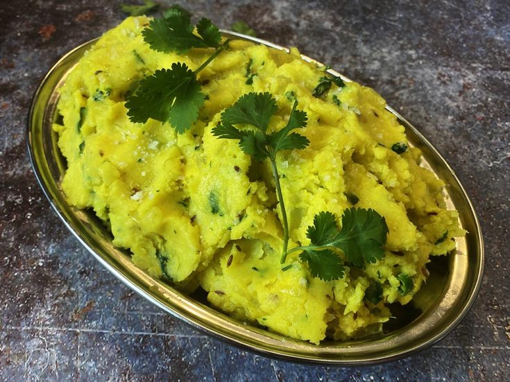 masala creamy mashed potatoes
