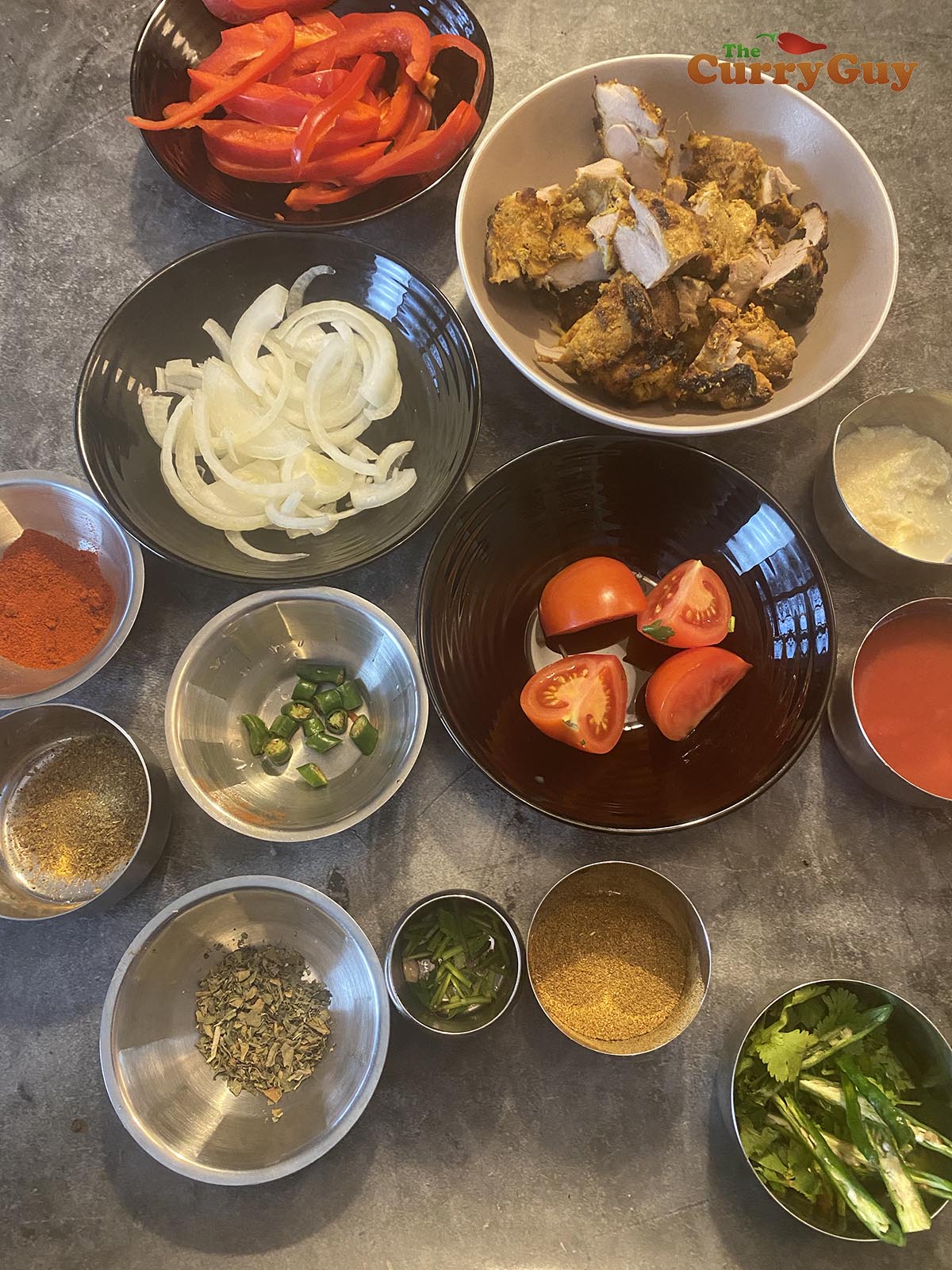 Chicken Jalfrezi curry