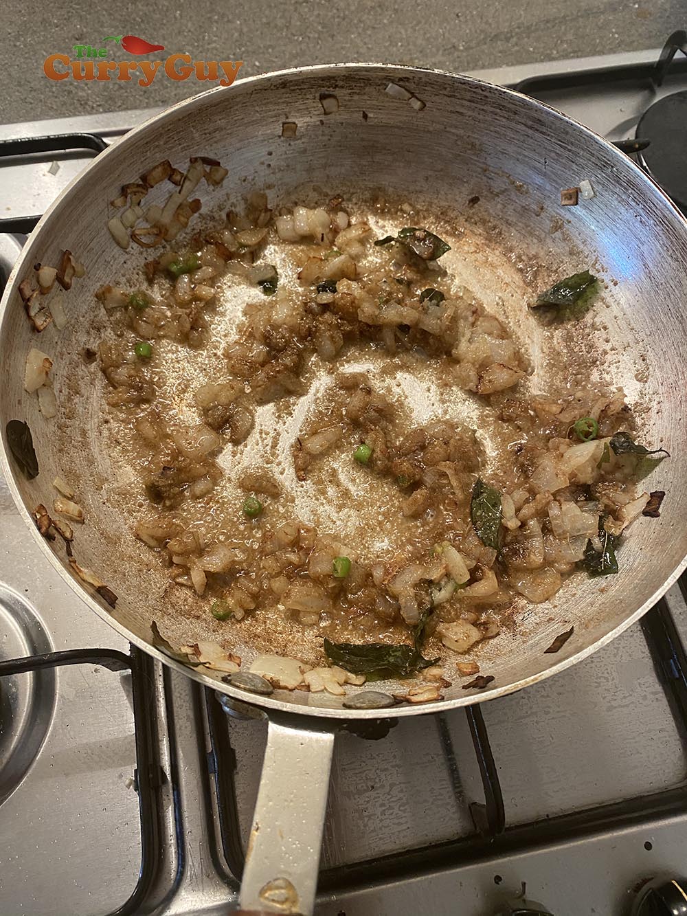 Adding ground spices