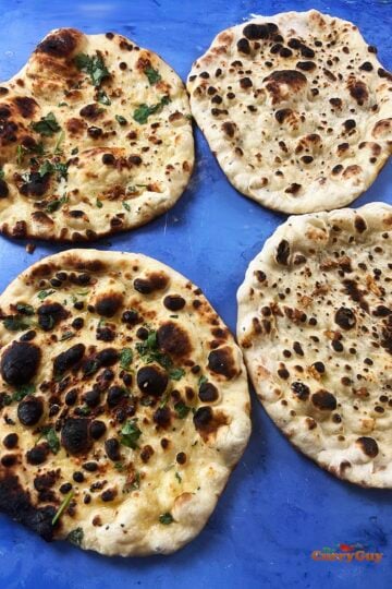 Stovetop naans
