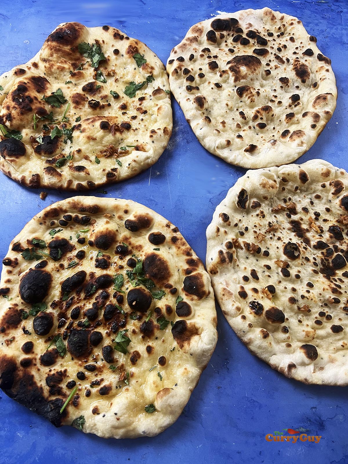 Stovetop naans