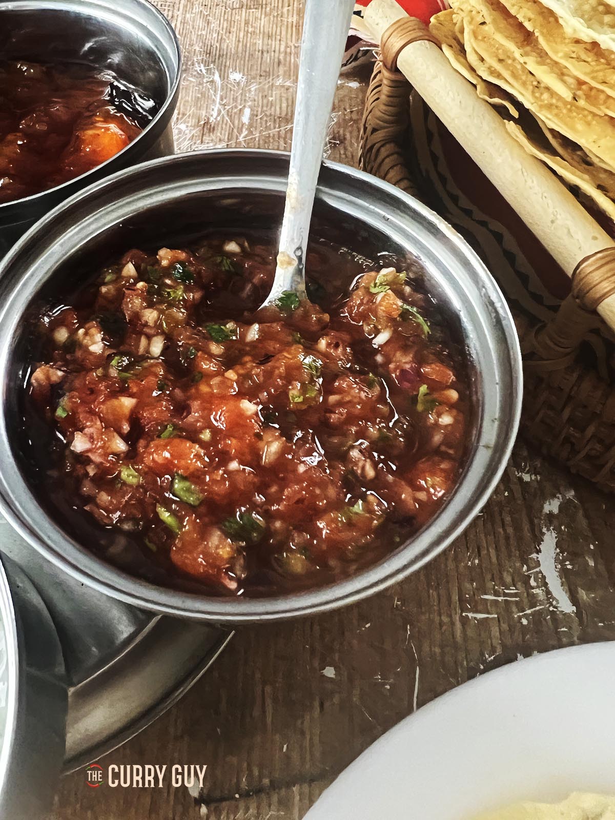 Tomato onion chutney
