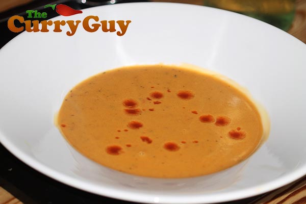 spicy pumpkin soup