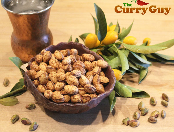 chilli roasted pistachios