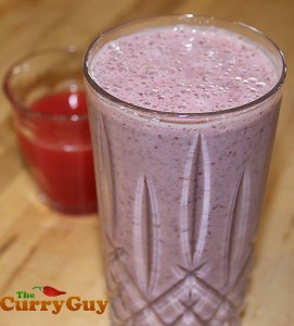 Cherry Lassi recipe