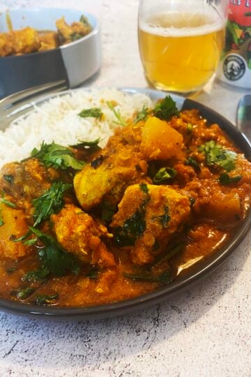 Chicken Dhansak curry