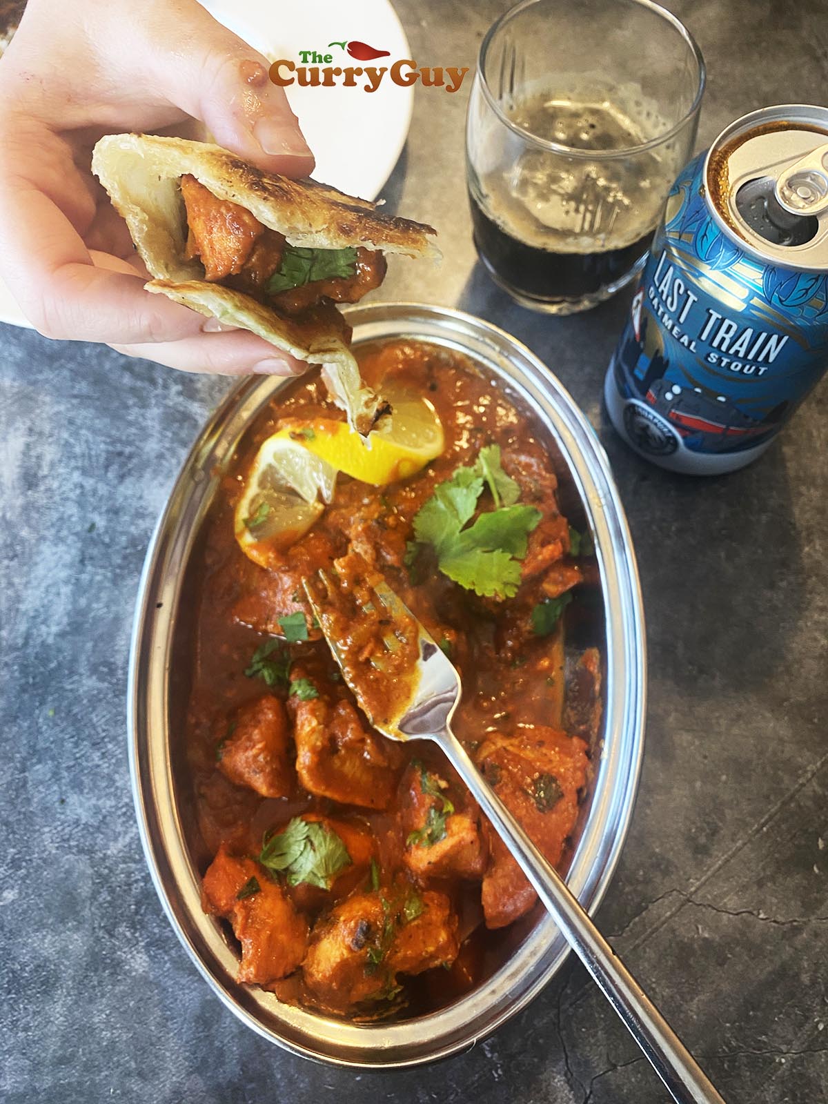 chicken pathia curry