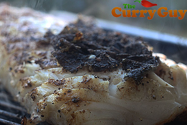 Barbecued cod