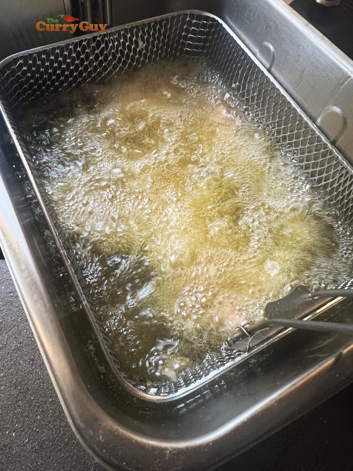 Chicken frying
