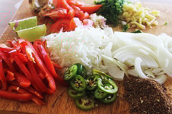 white fish jalfrezi ingredients