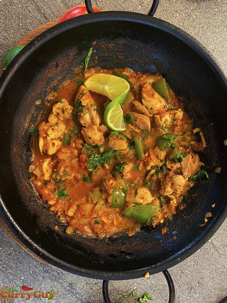 balti with chicken