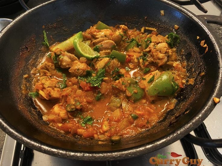 chicken balti from scratch