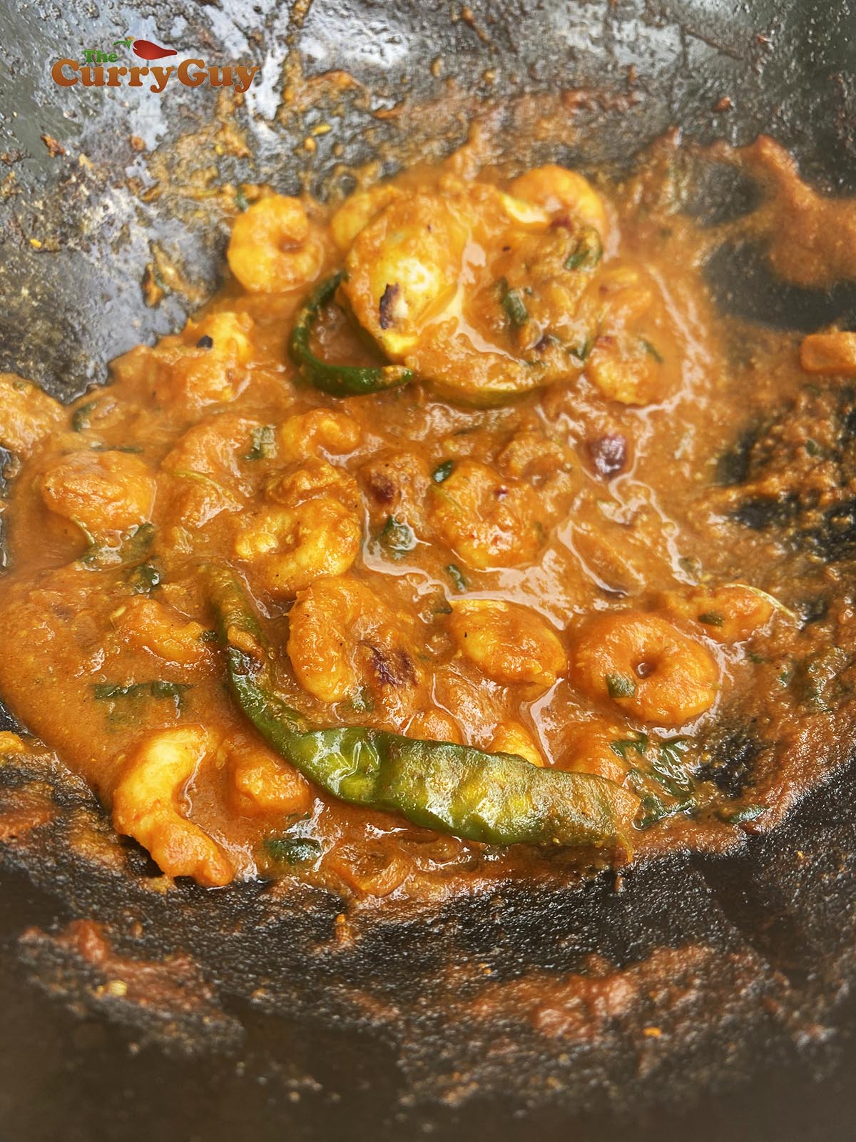 Prawn balti