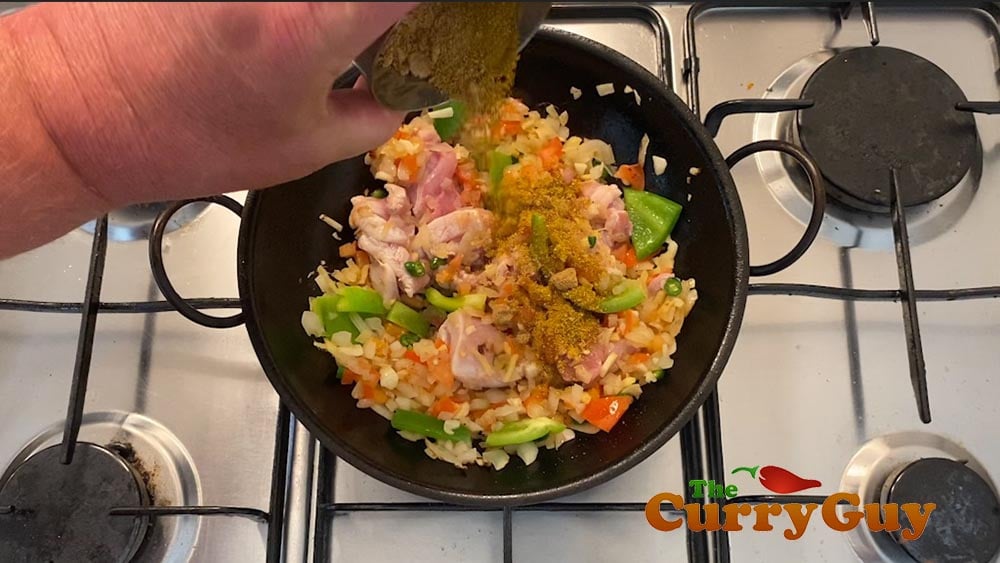 Stirring in the spices