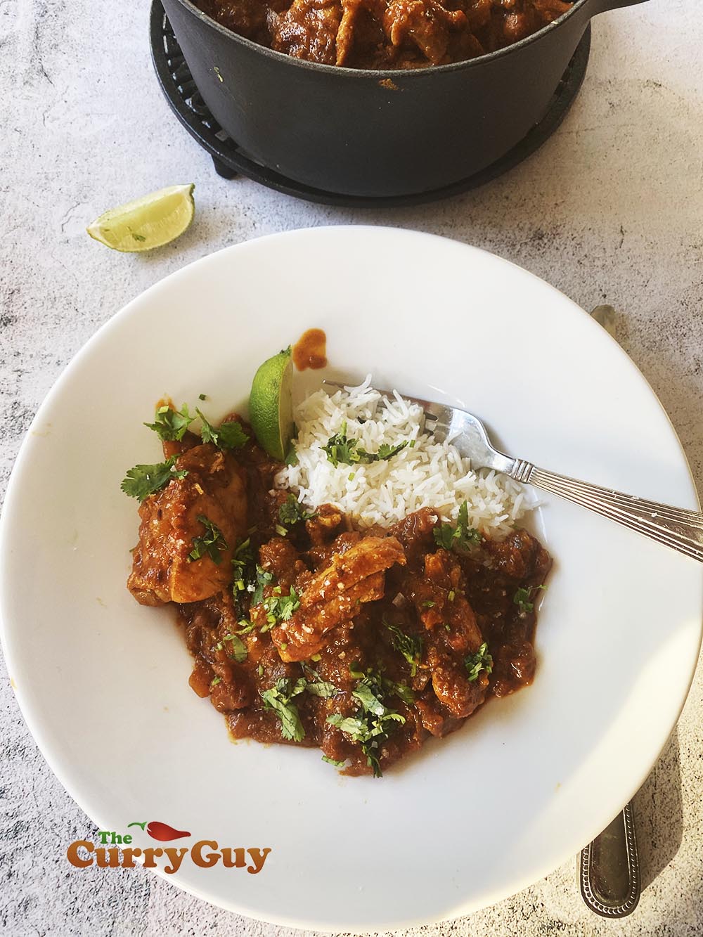 Simple chicken curry