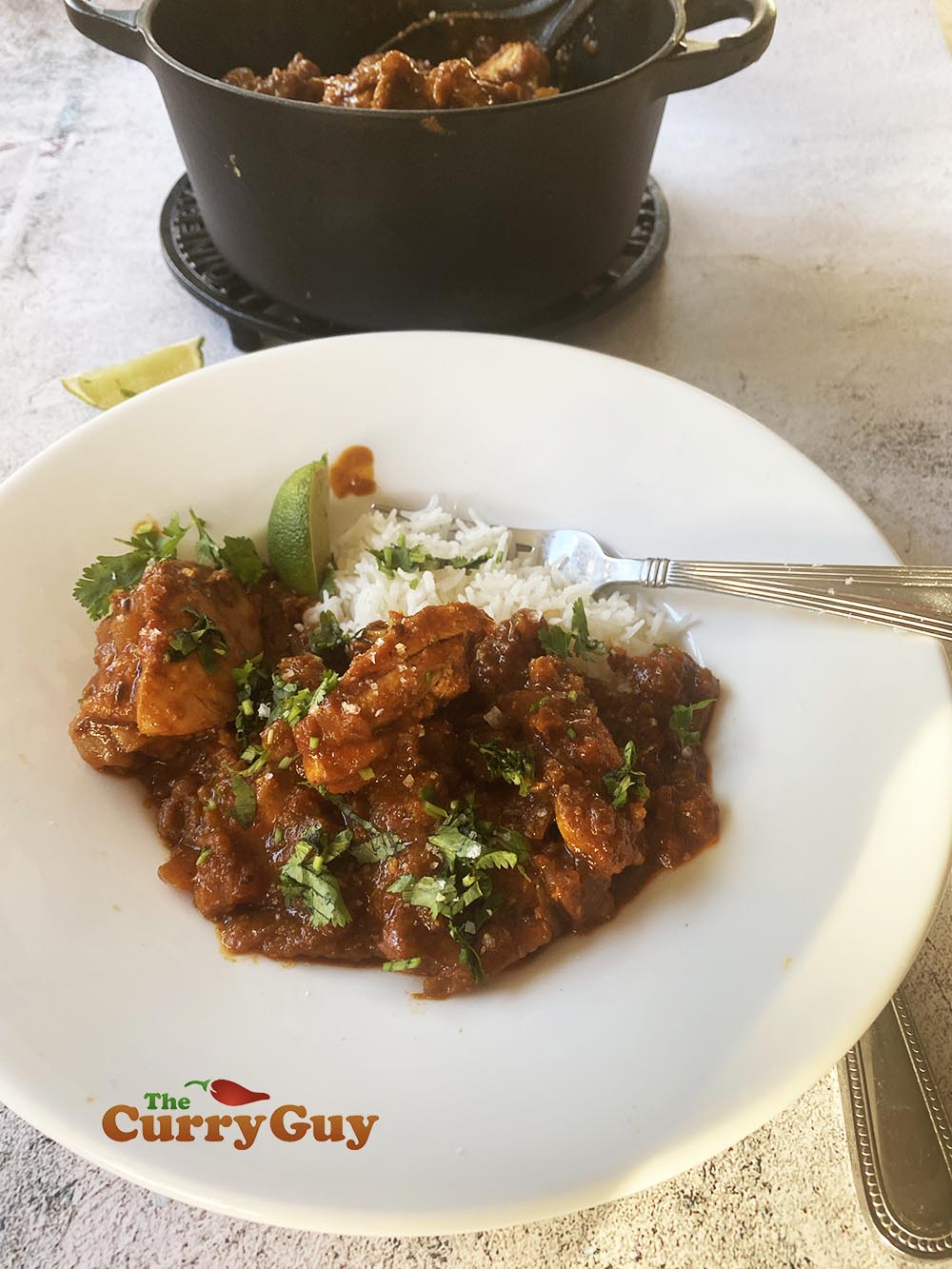 Simple chicken curry