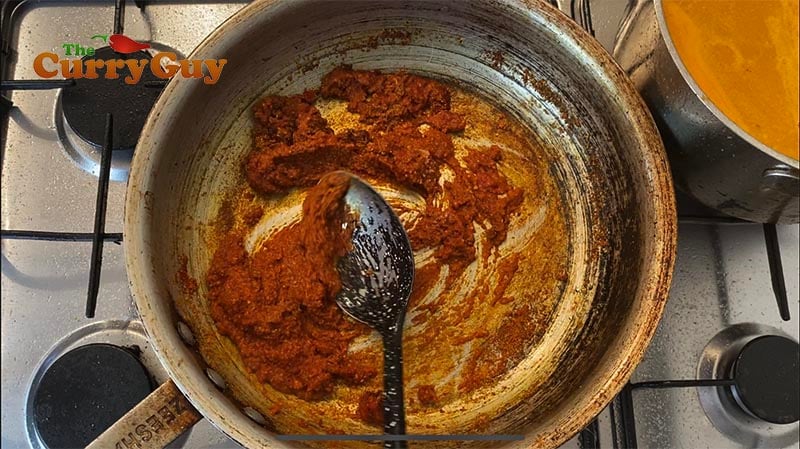 The tikka masala base