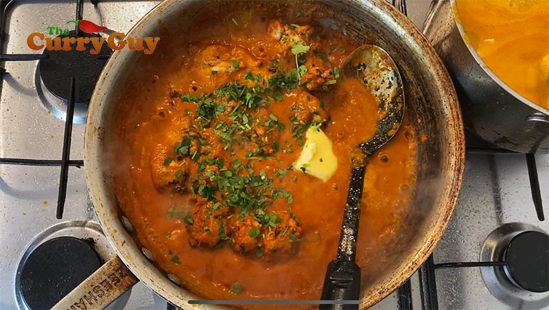 stirring in remaining ingredients