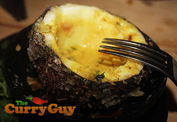 Indian food recipes - finished prawn curry