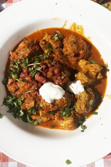 Christmas turkey curry