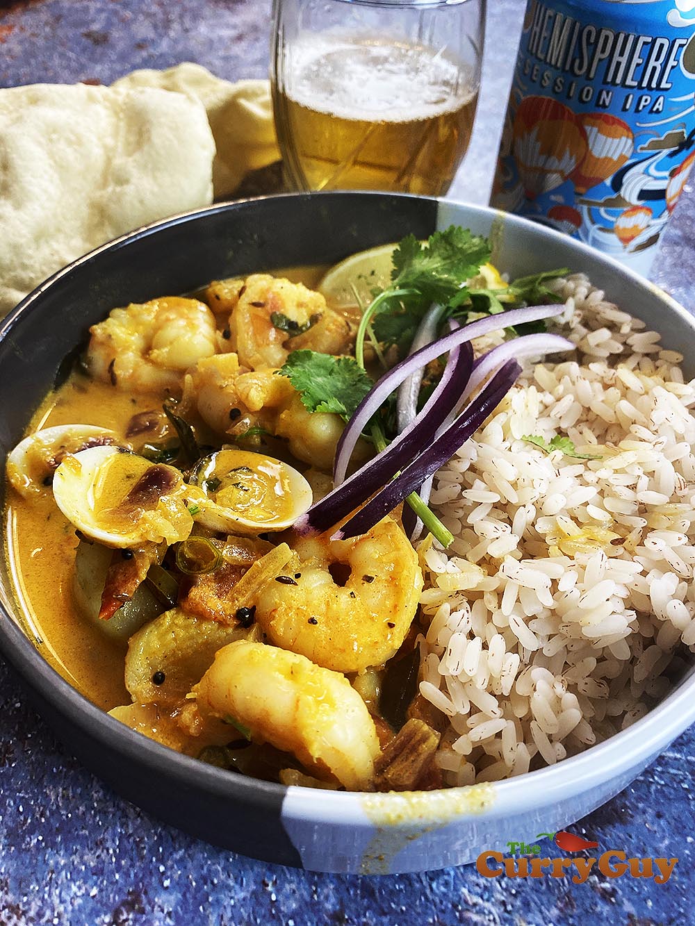 Seafood curry from Kerala