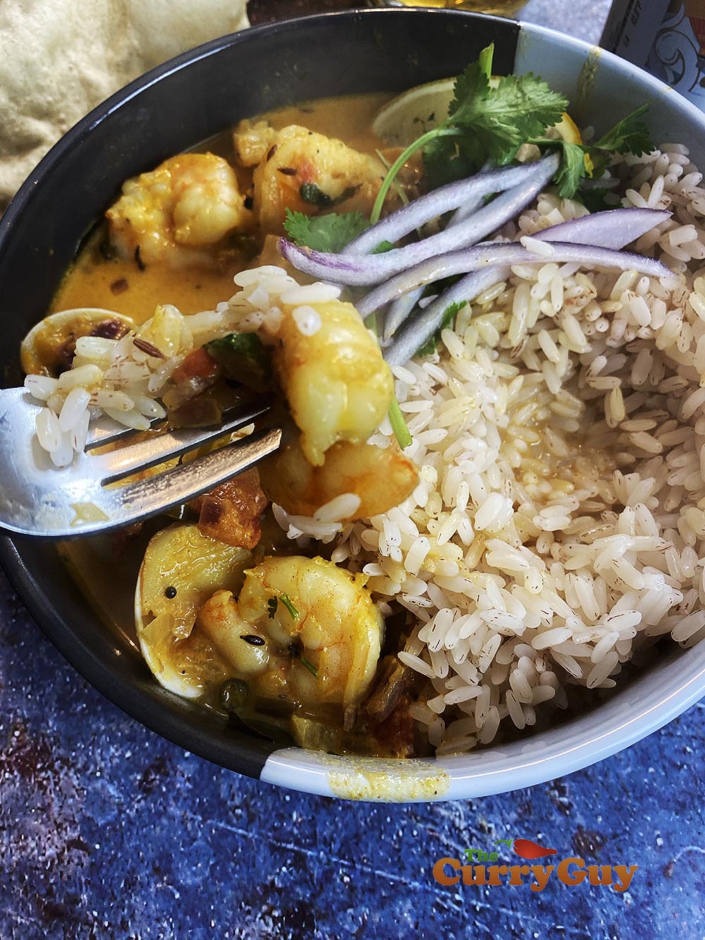 Keralan seafood stew