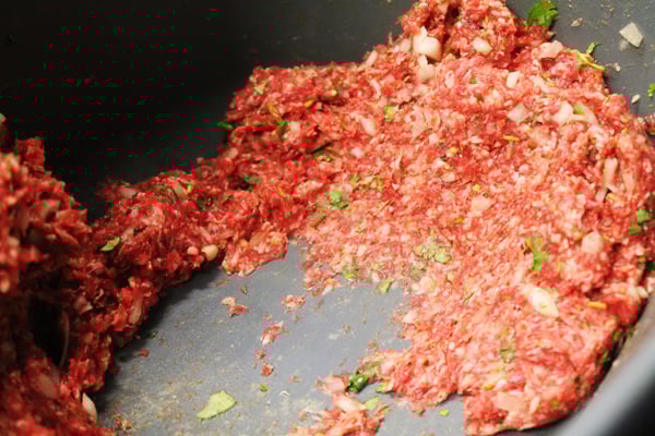 Lamb mince for sheek kebabs