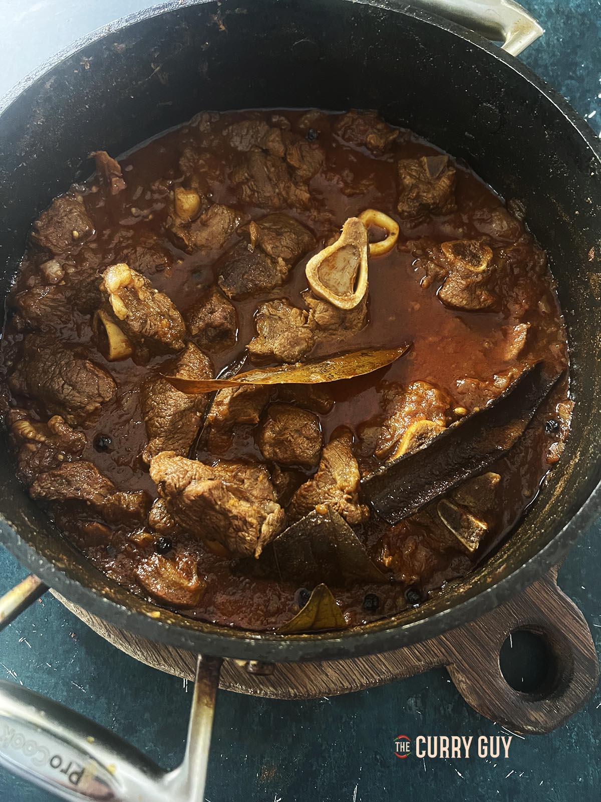 Batch cooking recipe complete with tender pieces of meat.