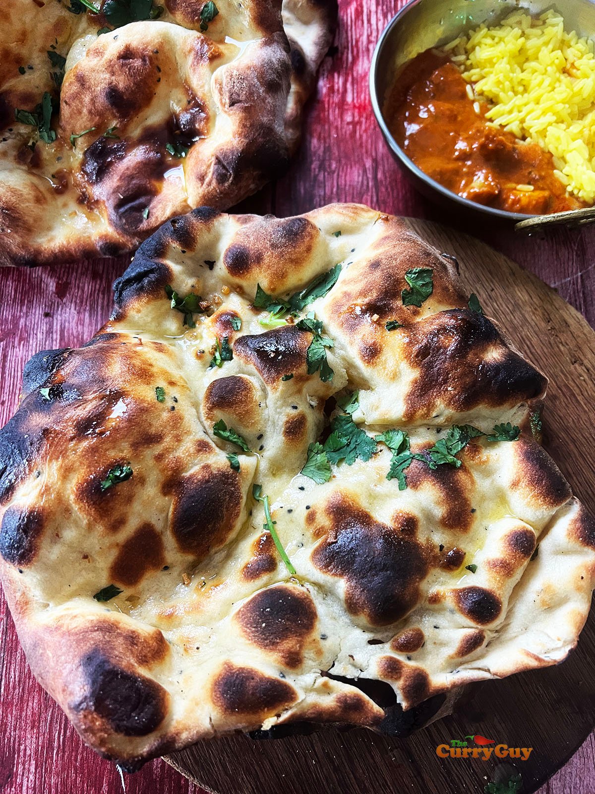Tandoori naans