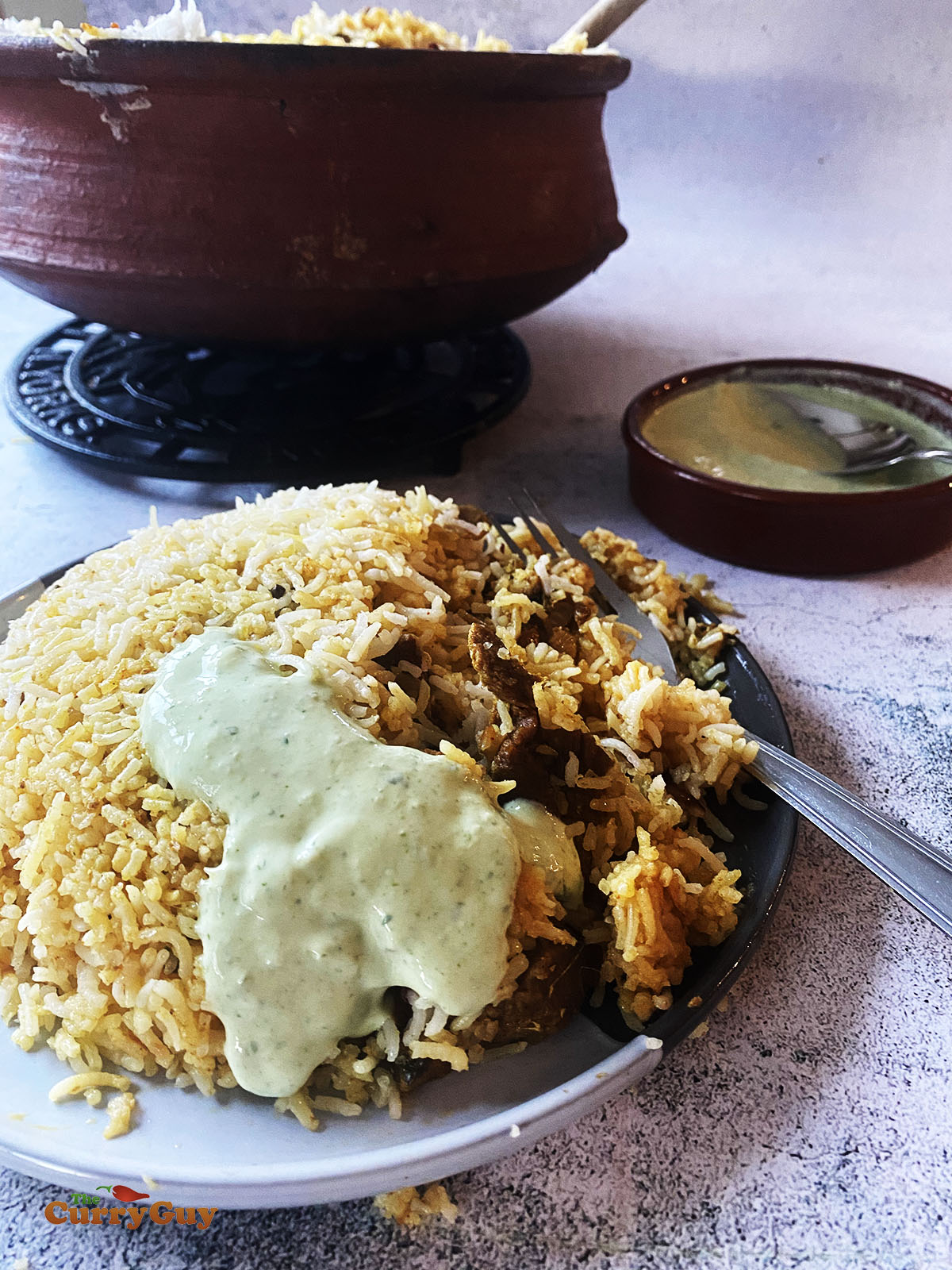 Lamb biryani