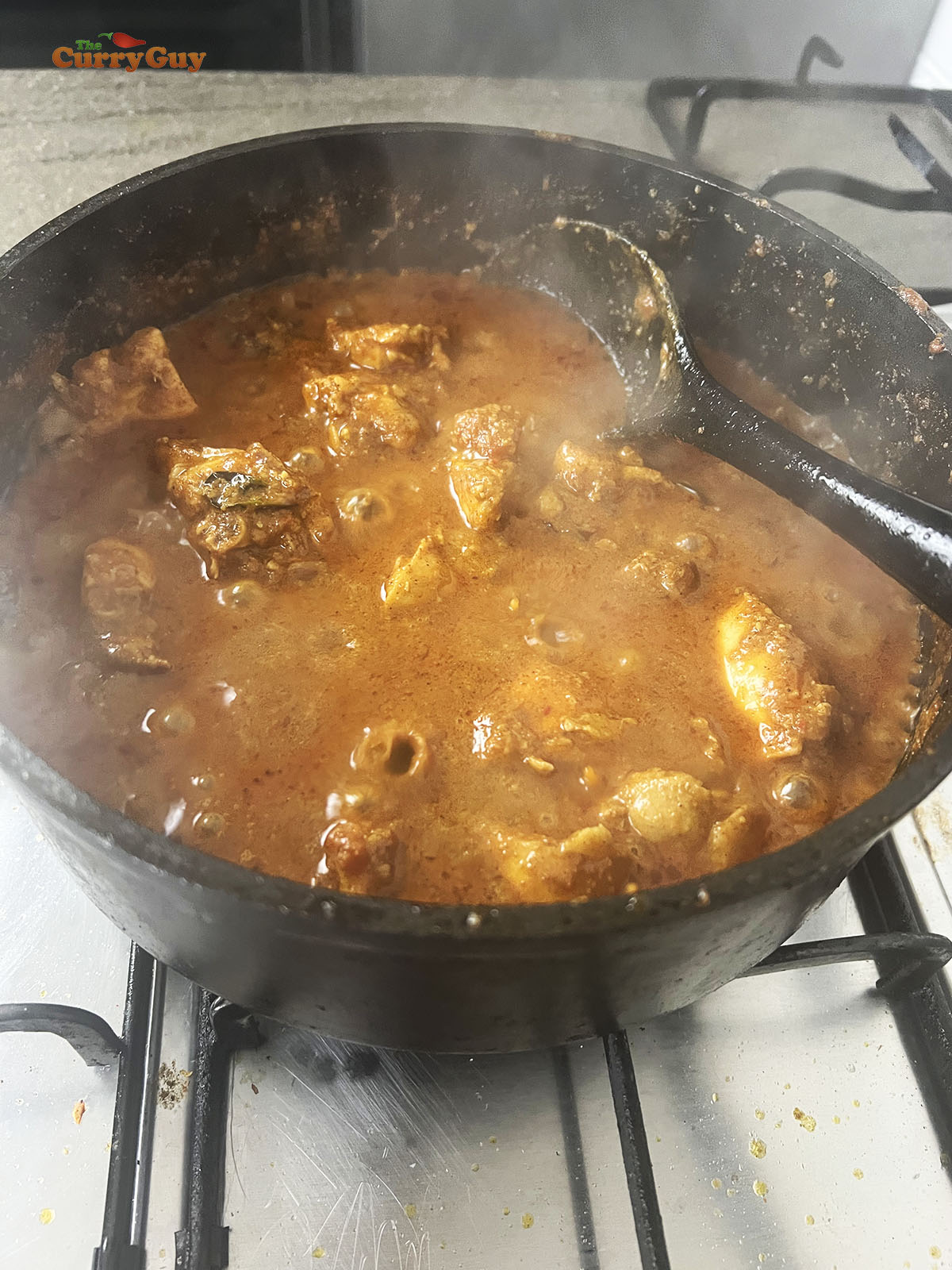 Finished chicken Chettinad