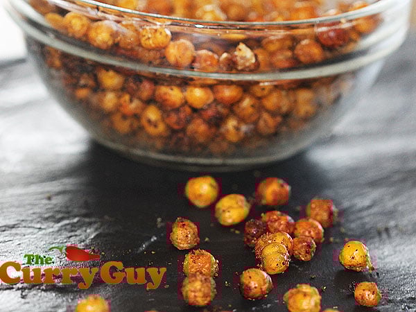 Spice roasted chickpeas