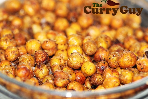 Spice roasted chickpeas