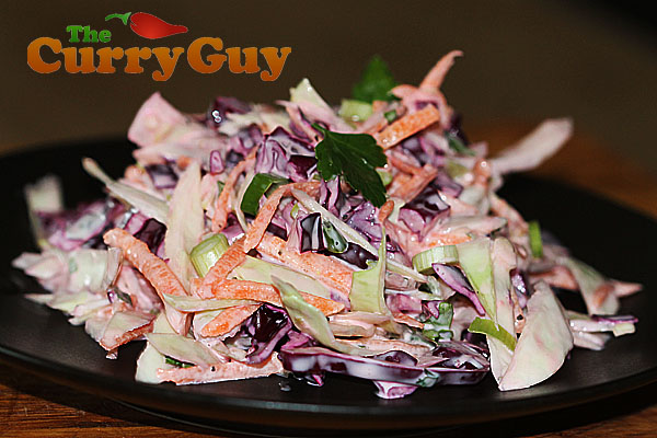 Indian style coleslaw