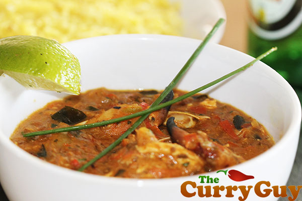 Indian crab curry