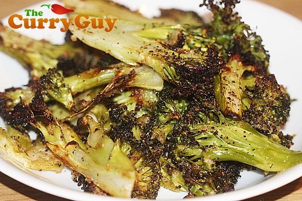 Garam masala roast broccoli