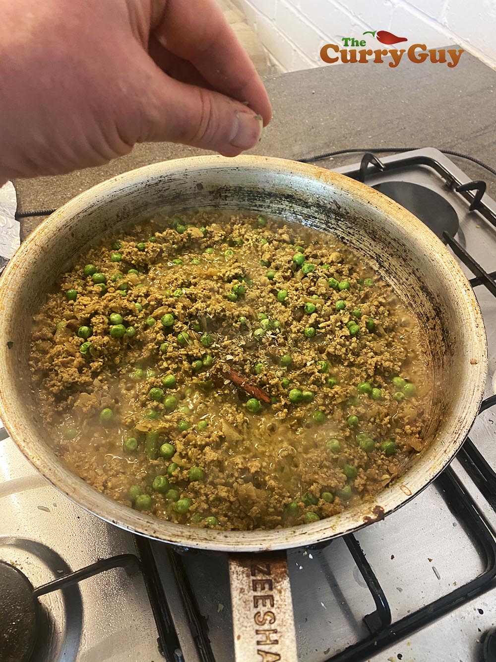 Adding methi to finish