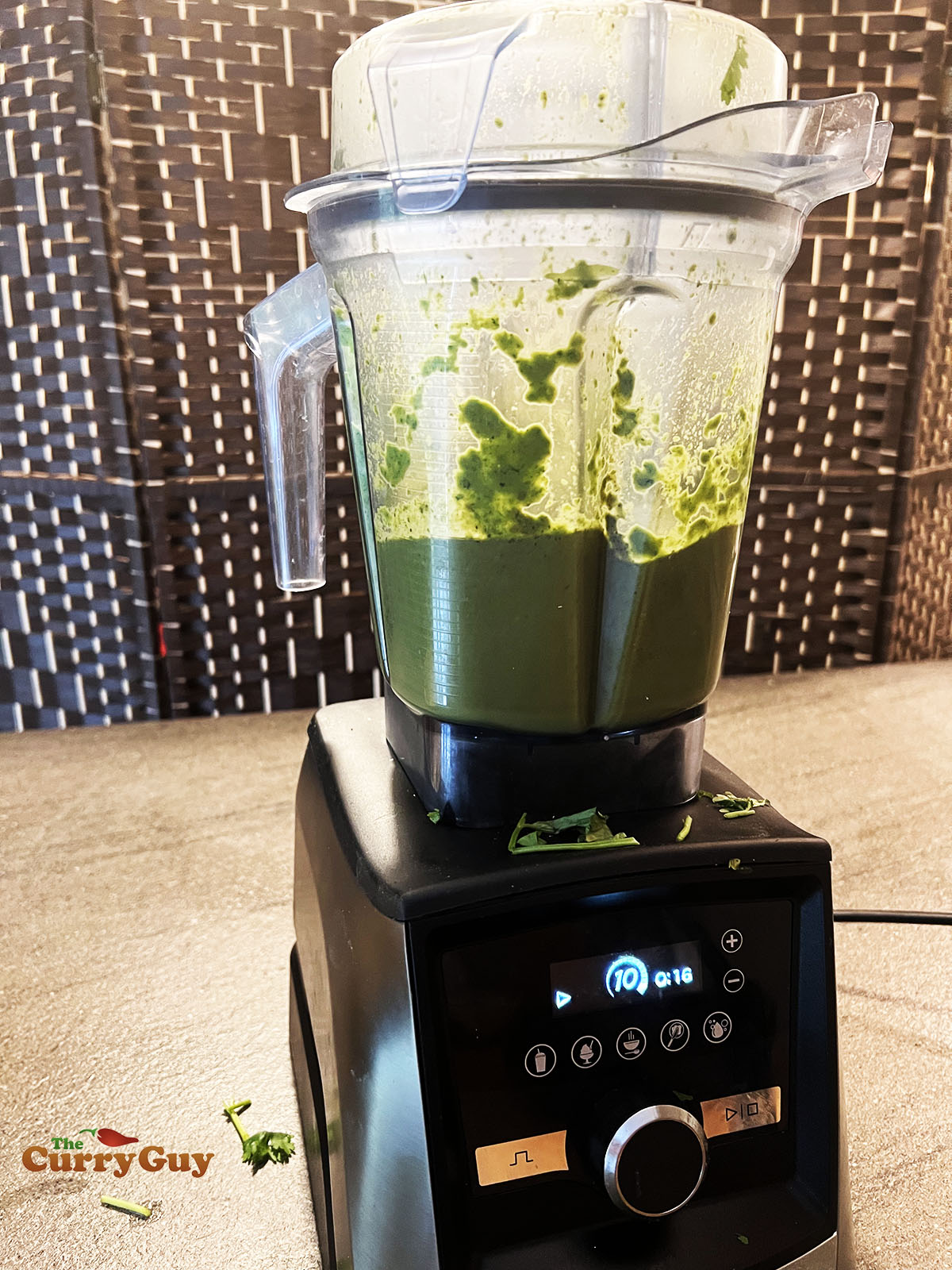 Blending soola paste