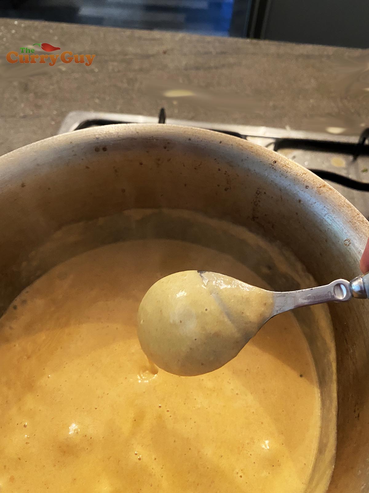 thickening the sauce