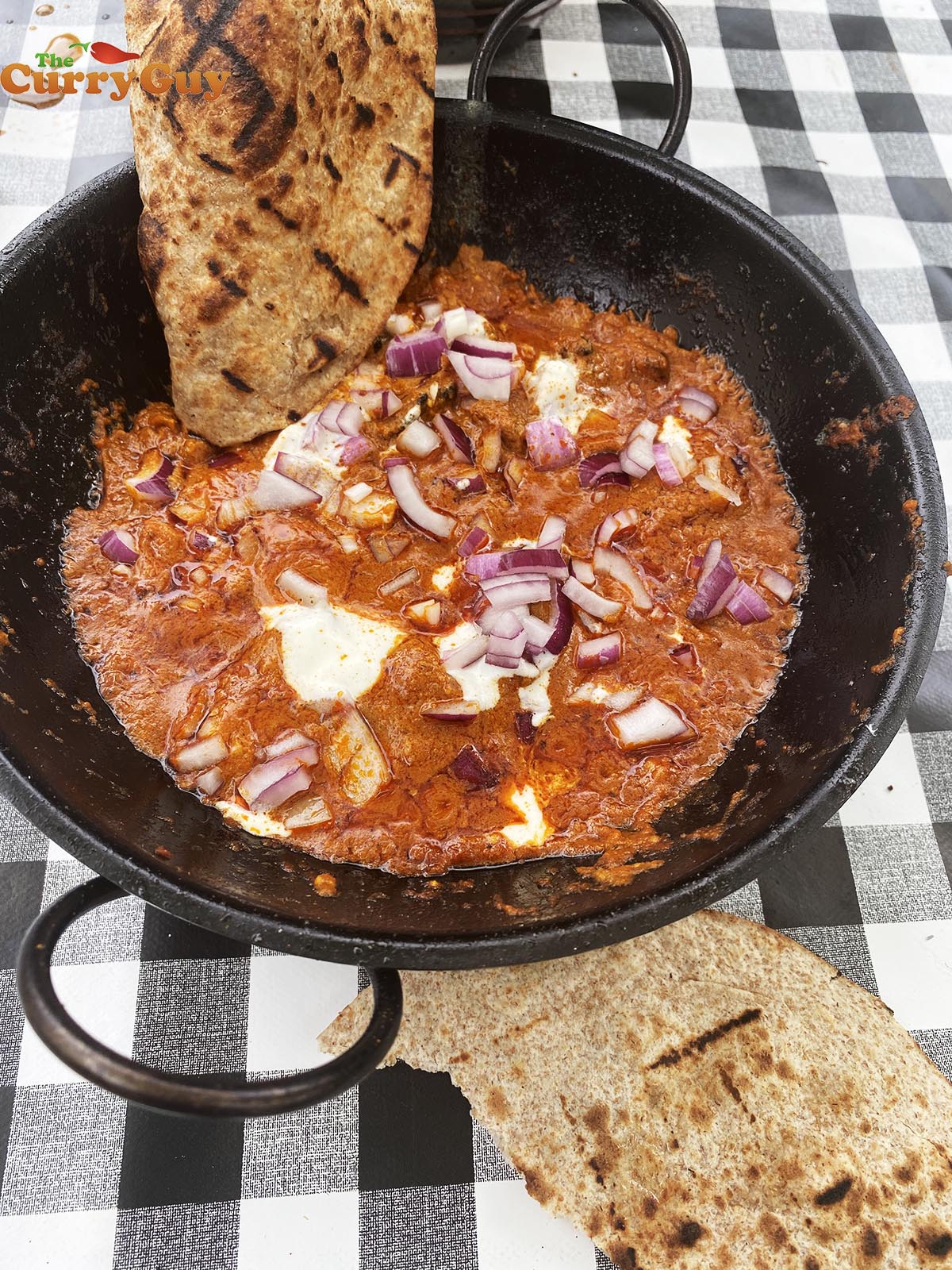 Finished lamb rogan josh balti