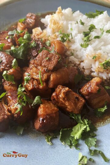 Thai pork belly stew