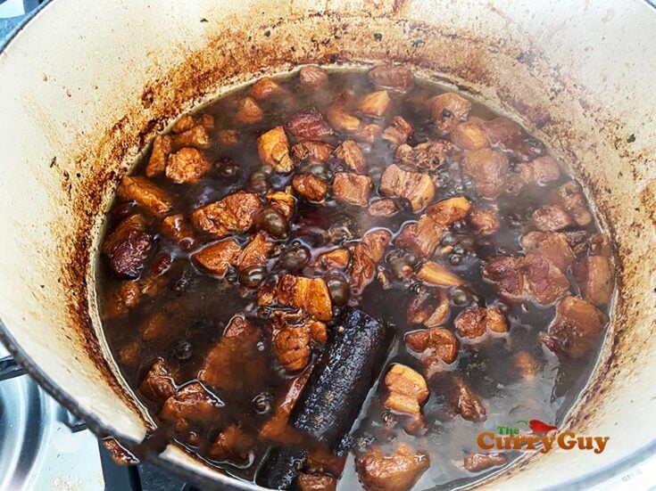 Thai braised pork belly