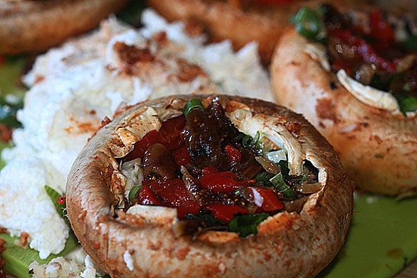Tandoori mushrooms